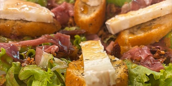 salade chèvre miel